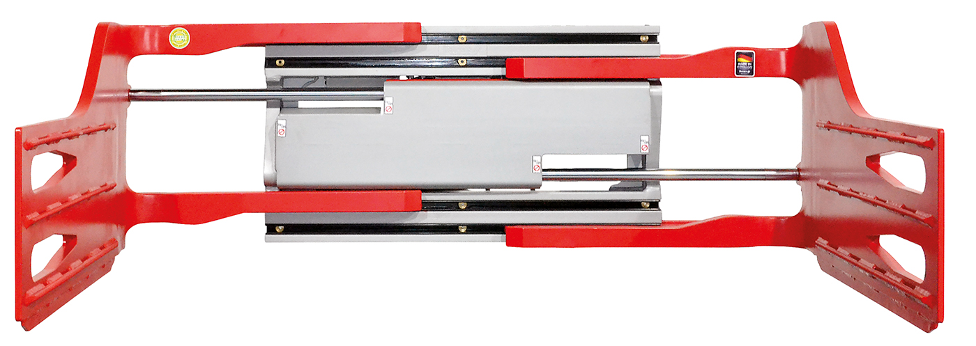 Container bale clamp